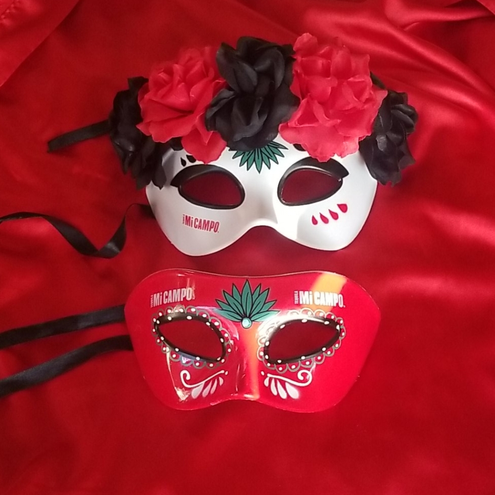 His & Hers Mi Campo Masquerade Masks